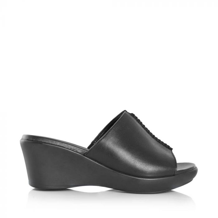 Mule wedges slip on shop