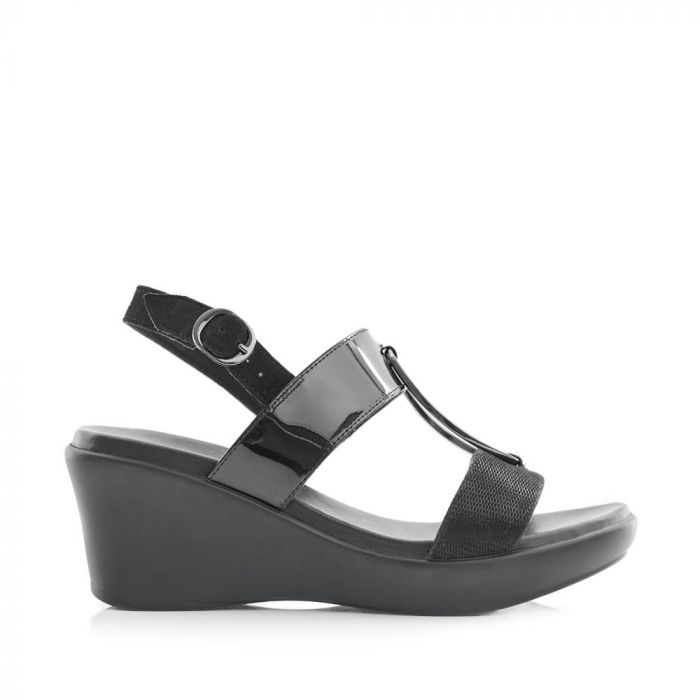 Green cross wedge shoes deals