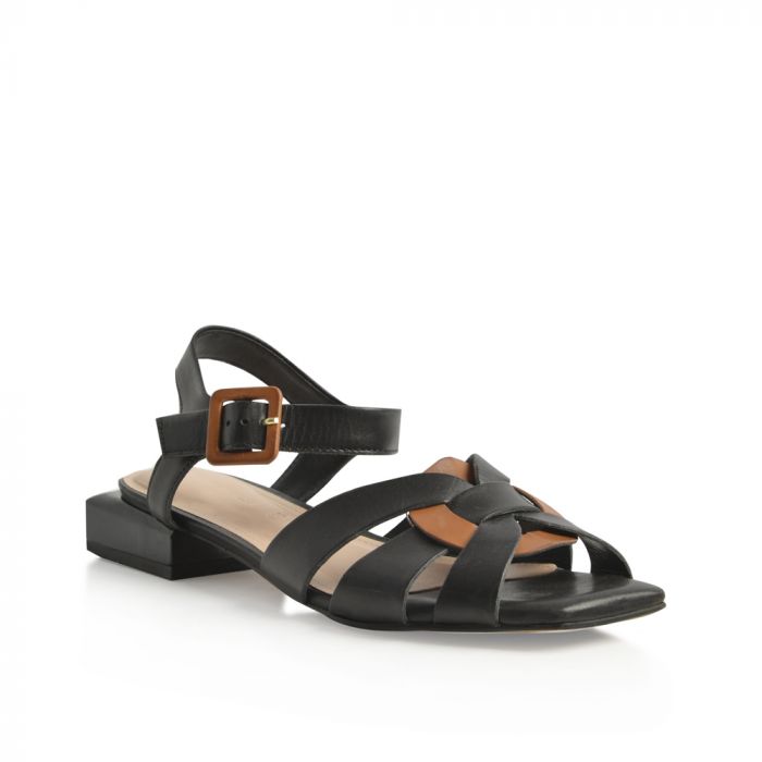 Flat block sandals on sale