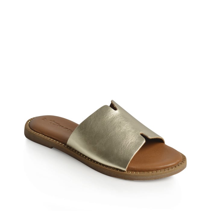 Green Cross Tamaris 52538 Flat Mule Slip On Sandal
