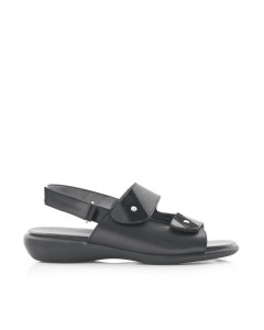 52254 Velcro Adjustable Flat Strap Sandal