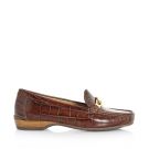 52133 Slip On Moccasin With Gold Chain