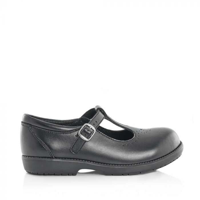 Green Cross 4183 T Bar Buckle School Shoe