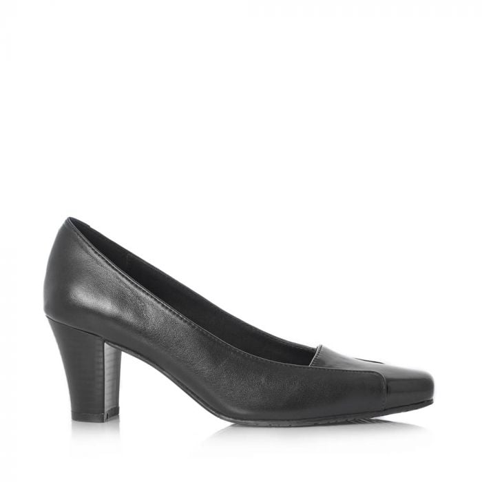 Green Cross 52180 High Heel Patent Toe Cap Court