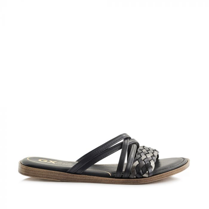 Green Cross 52190 GX Co Flat Interlace Vachetta Sandal