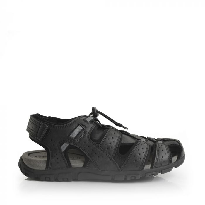 Green Cross 71965 Geox Flat Closed Toe Strappy Sandal
