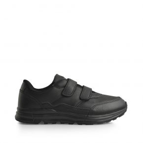 4152 Green Cross Kids' Double Strap Sneaker