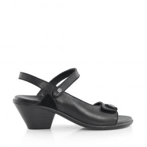 52060 Medium Heel Ankle Strap Sandal