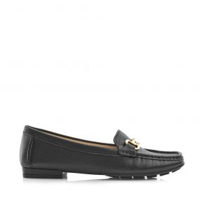 Green top cross moccasins