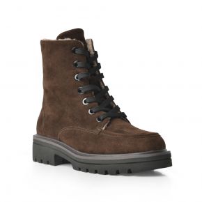 Caprice 52474 Apron Stitched Lace-up Ankle Boot