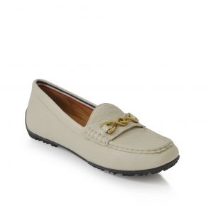 Geox 52497 Moccasin With Snaffle Trim Detail
