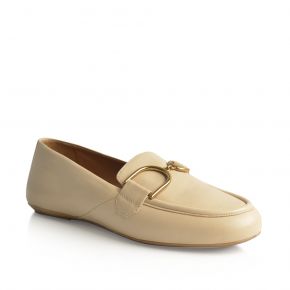 Geox 52498 Flat Apron Stitched Trim Loafer